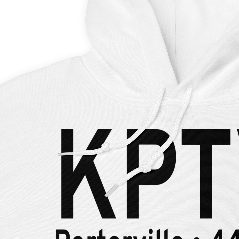 Porterville Municipal Airport (KPTV) ICAO Hoodie Sweatshirt 