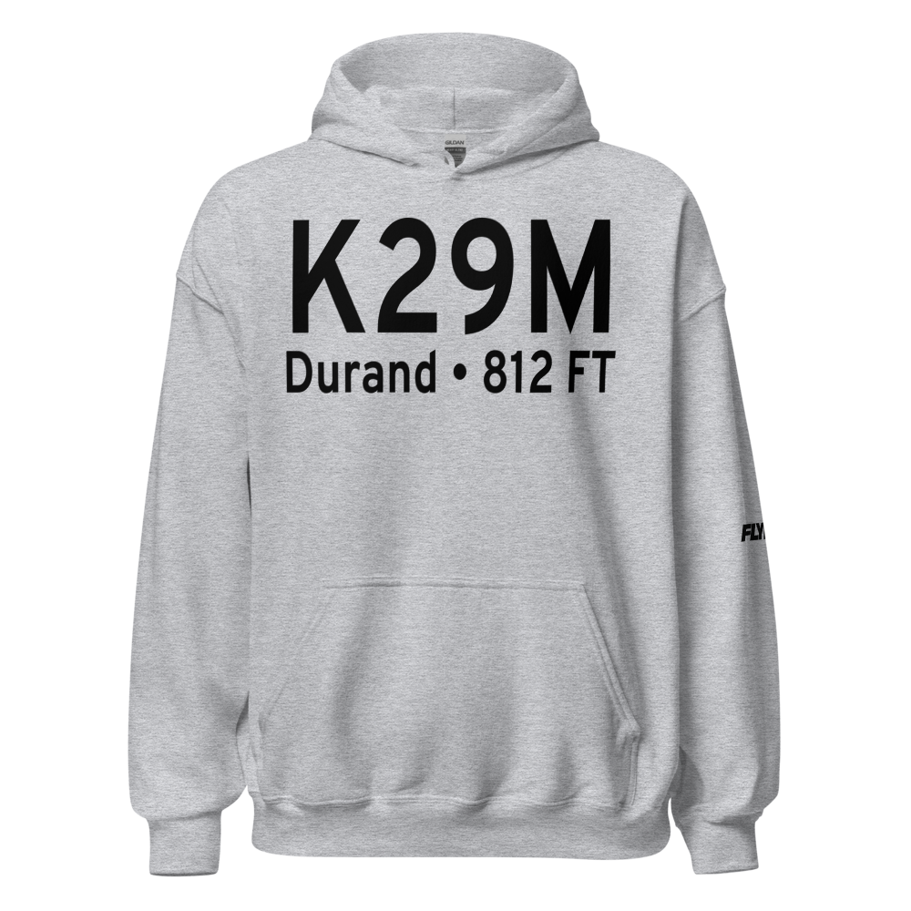 Waite Field Airport (K29M) ICAO Hoodie Sweatshirt 