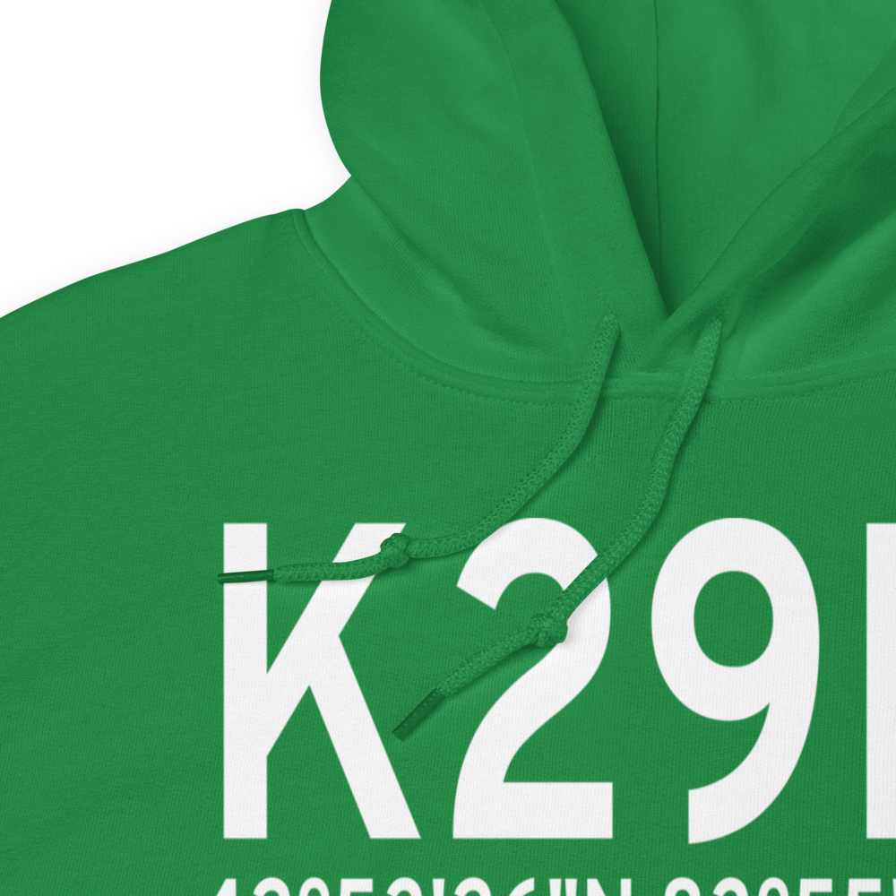 Waite Field Airport (K29M) ICAO Hoodie Sweatshirt 