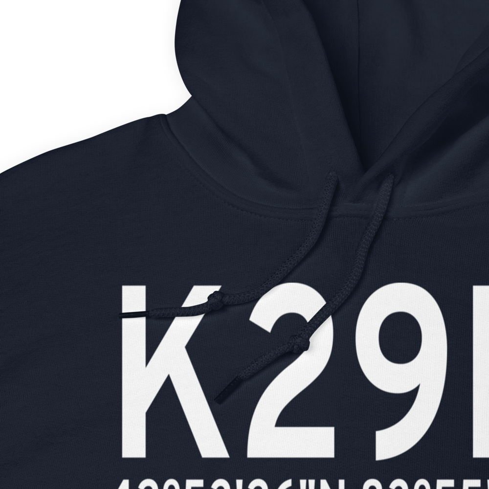 Waite Field Airport (K29M) ICAO Hoodie Sweatshirt 