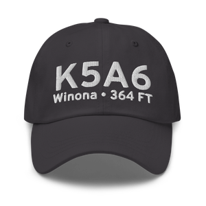 Winona–Montgomery County Airport (K5A6) ICAO Hat