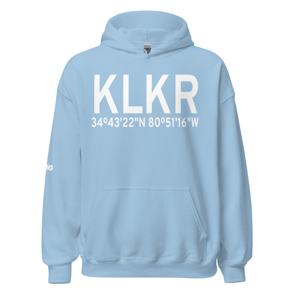 Lancaster County-Mc Whirter Field (KLKR) ICAO Hoodie Sweatshirt 