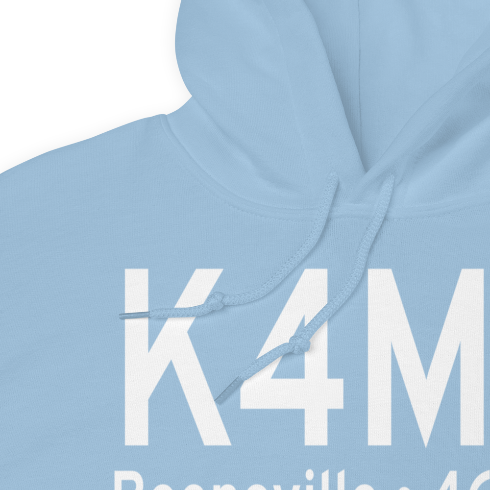 Booneville Municipal Airport (K4M2) ICAO Hoodie Sweatshirt 