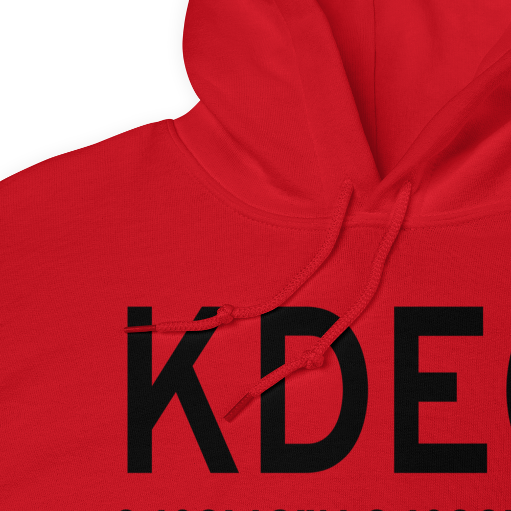 J Lynn Helms Sevier County Airport (KDEQ) ICAO Hoodie Sweatshirt 