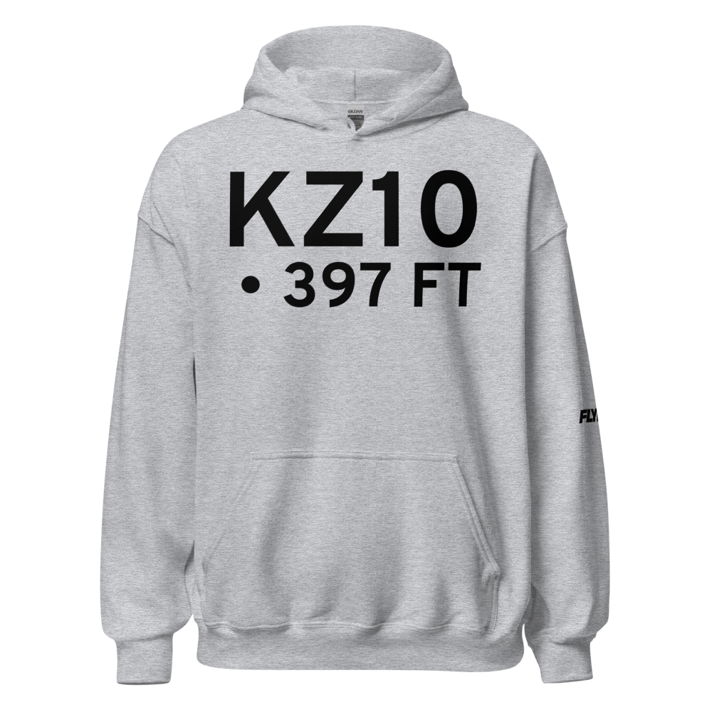 Pacemaker Landing Zone Airport (KZ10) ICAO Hoodie Sweatshirt 