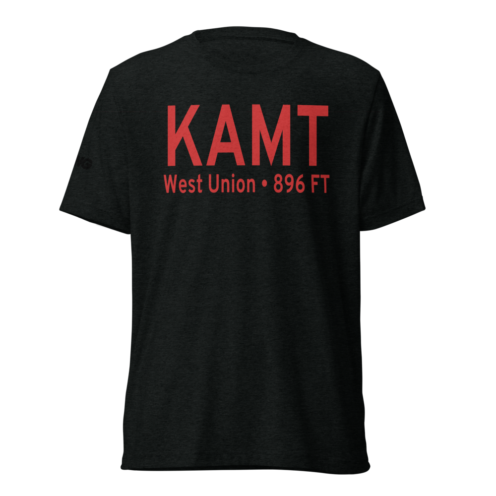 Alexander Salamon Airport (KAMT) ICAO Tri-blend T-Shirt 