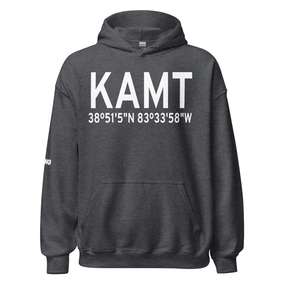 Alexander Salamon Airport (KAMT) ICAO Hoodie Sweatshirt 