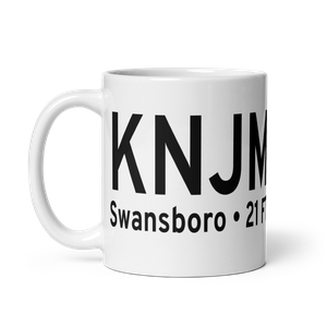 Bogue Field Mcalf Airport (KNJM) ICAO Mug