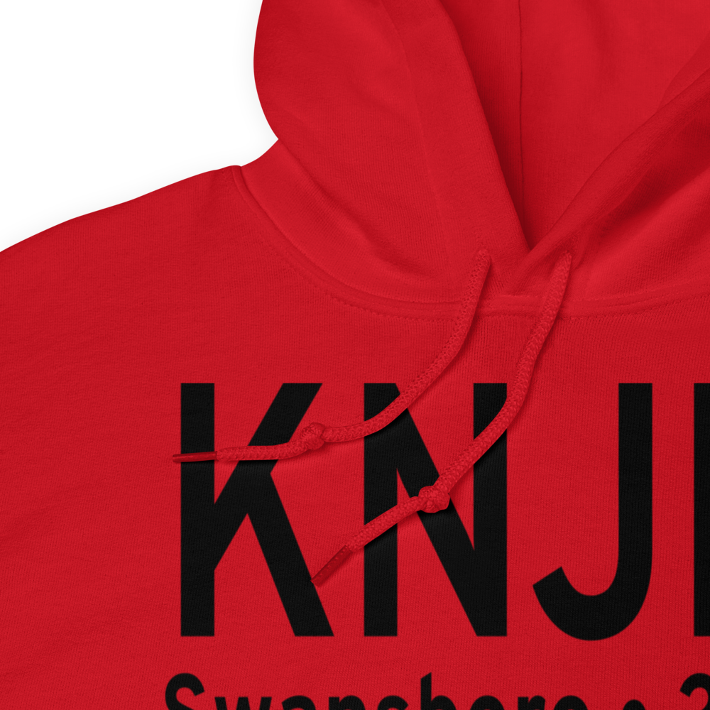 Bogue Field Mcalf Airport (KNJM) ICAO Hoodie Sweatshirt 