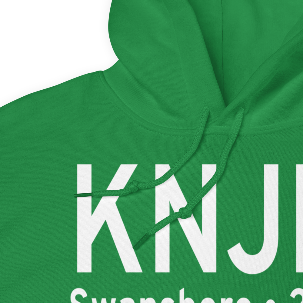 Bogue Field Mcalf Airport (KNJM) ICAO Hoodie Sweatshirt 