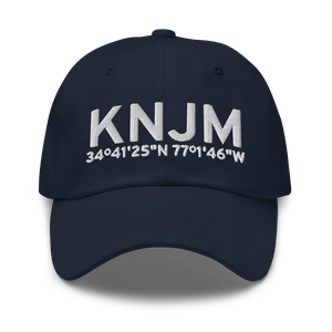 Bogue Field Mcalf Airport (KNJM) ICAO Hat