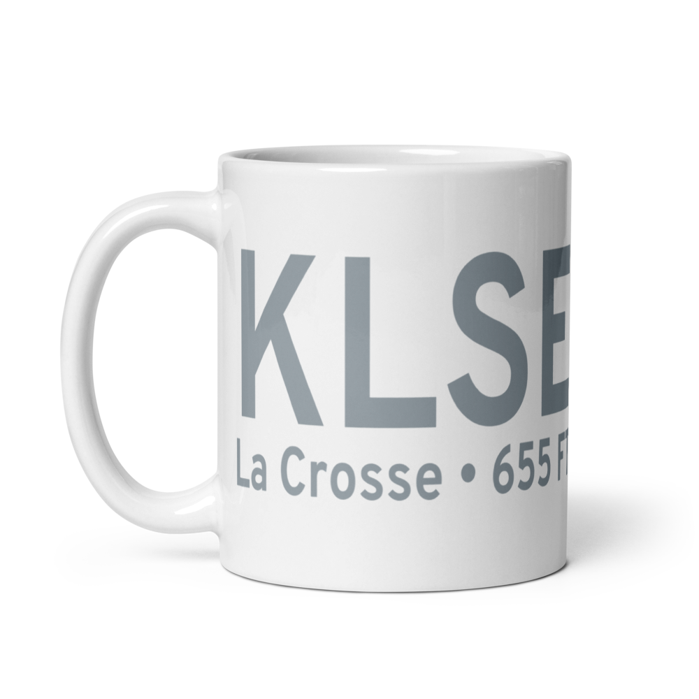 La Crosse Municipal Airport (KLSE) ICAO Mug 