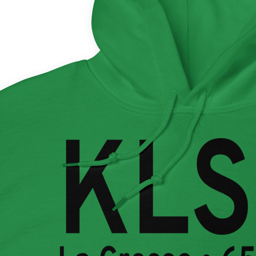 La Crosse Municipal Airport (KLSE) ICAO Hoodie Sweatshirt 
