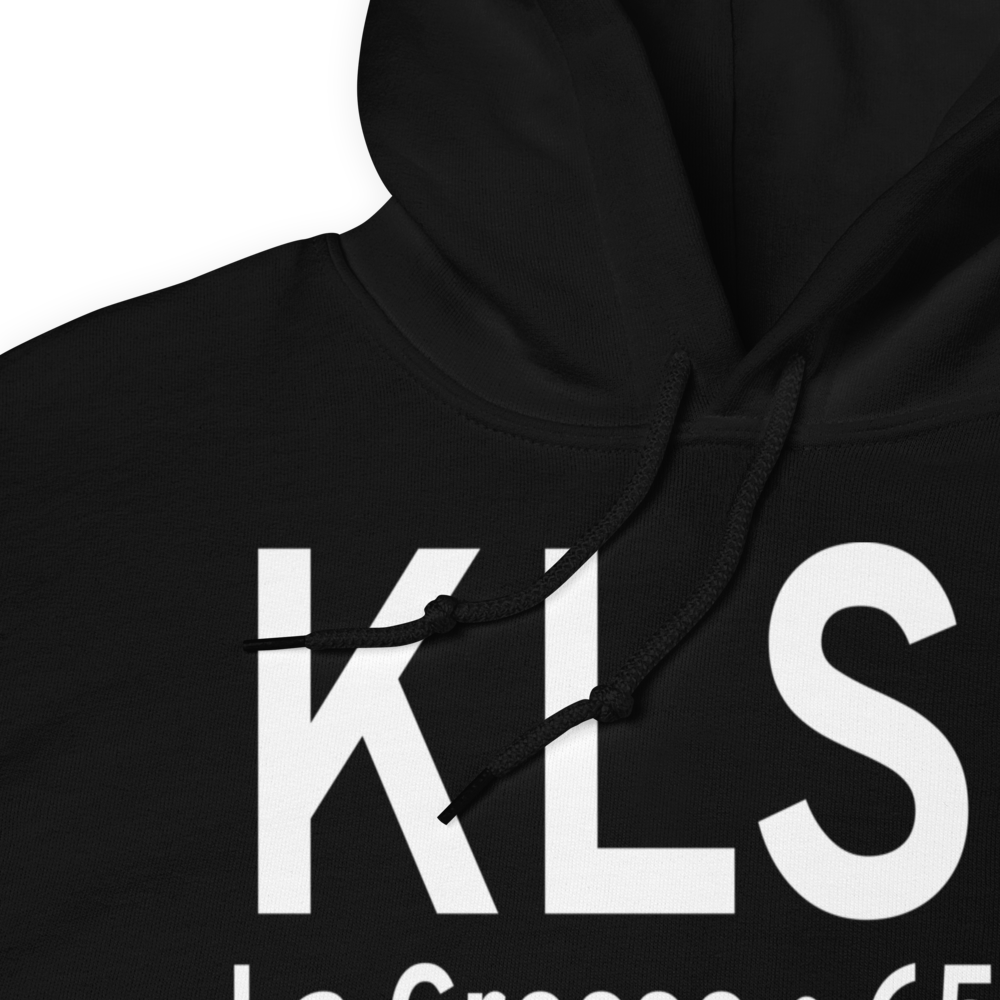 La Crosse Municipal Airport (KLSE) ICAO Hoodie Sweatshirt 