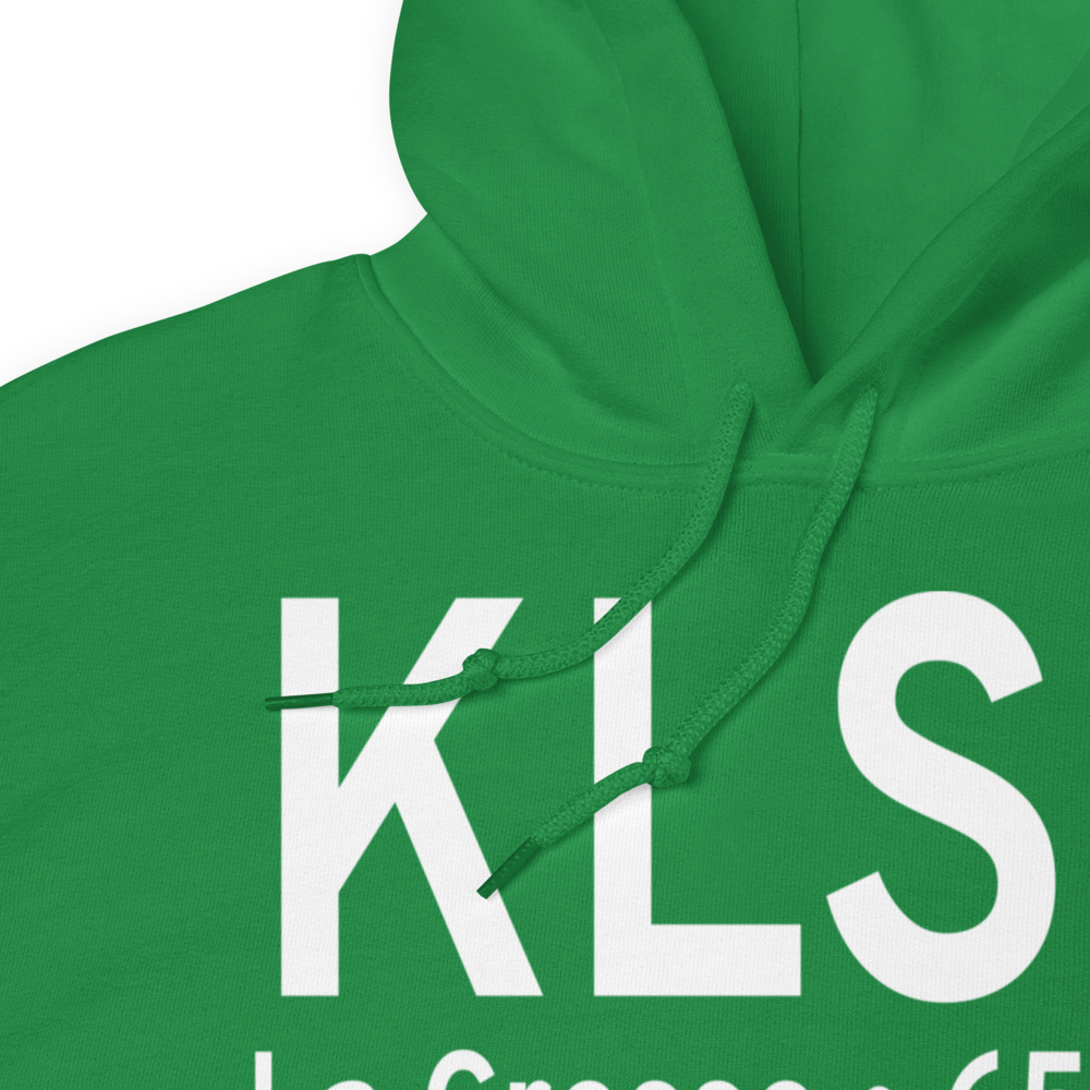 La Crosse Municipal Airport (KLSE) ICAO Hoodie Sweatshirt 
