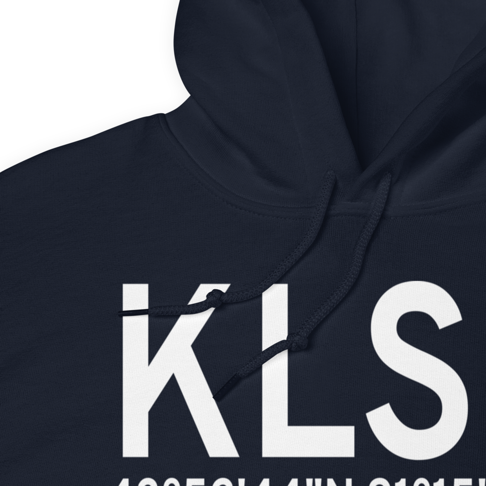 La Crosse Municipal Airport (KLSE) ICAO Hoodie Sweatshirt 