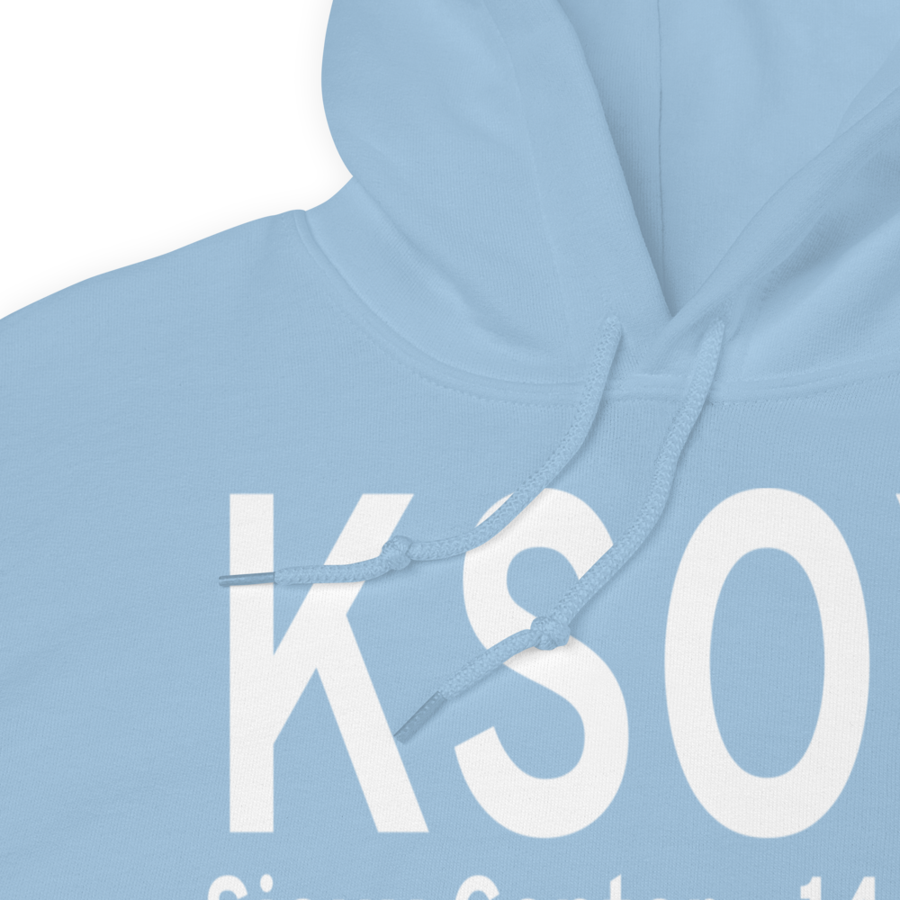 Sioux Center Municipal Airport (KSOY) ICAO Hoodie Sweatshirt 