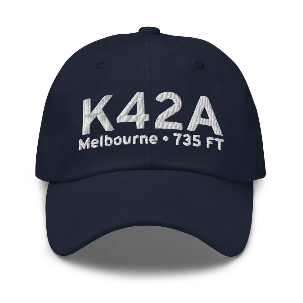 Melbourne Municipal John E Miller Field (K42A) ICAO Hat 