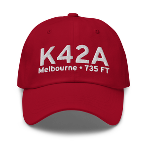 Melbourne Municipal John E Miller Field (K42A) ICAO Hat