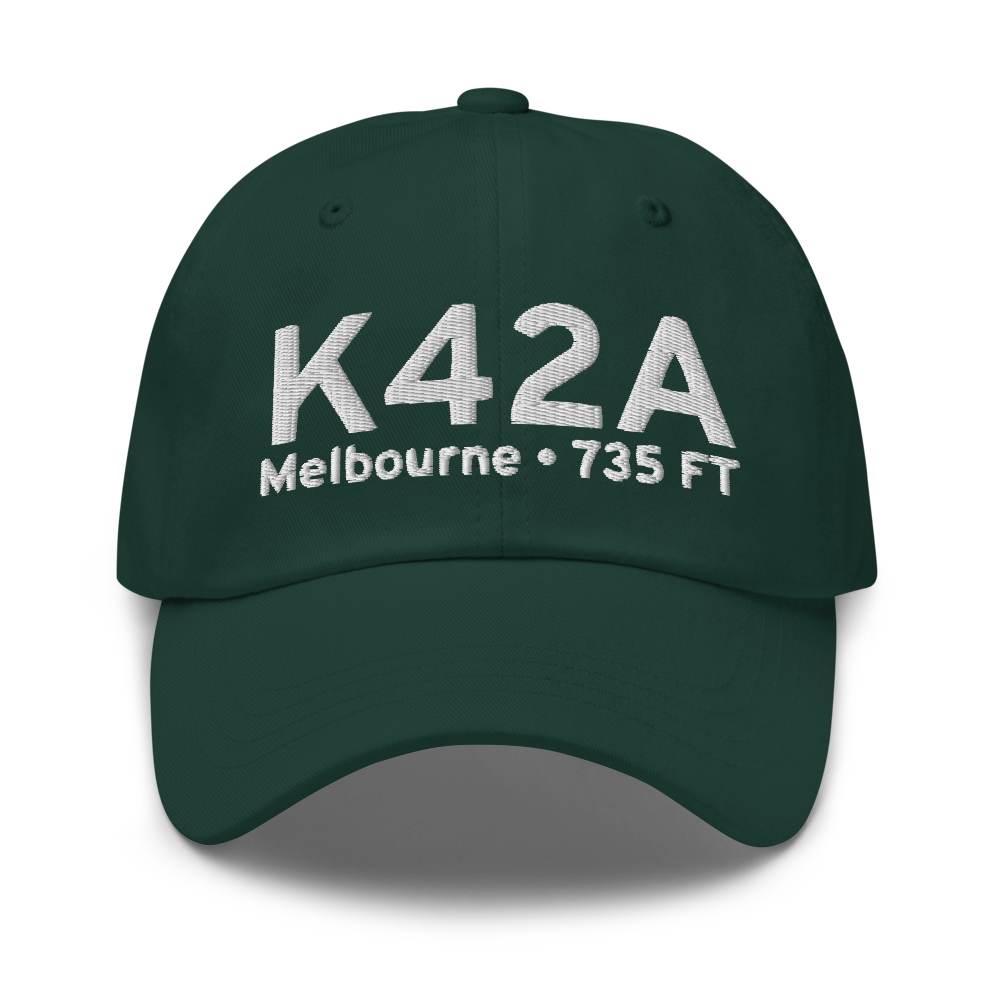 Melbourne Municipal John E Miller Field (K42A) ICAO Hat 