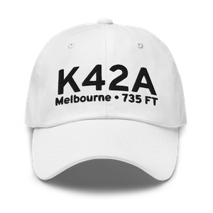 Melbourne Municipal John E Miller Field (K42A) ICAO Hat