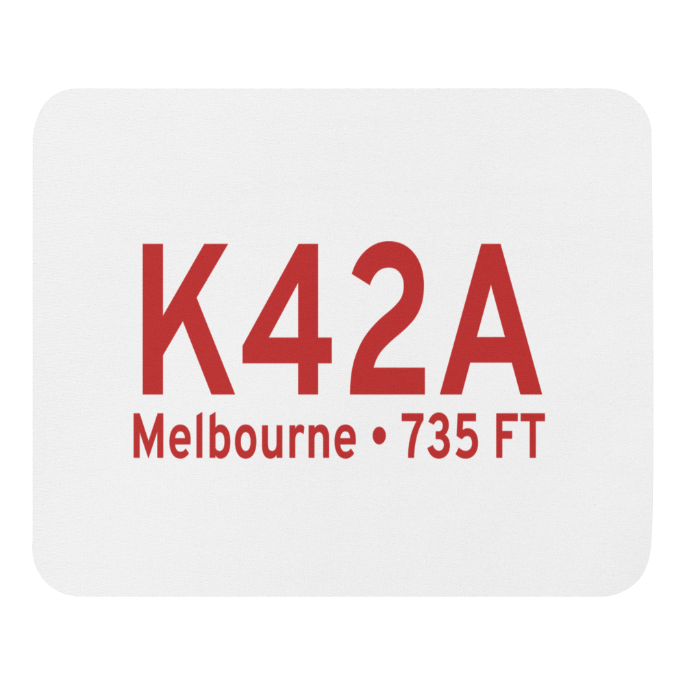 Melbourne Municipal John E Miller Field (K42A) ICAO  Mouse Pad 