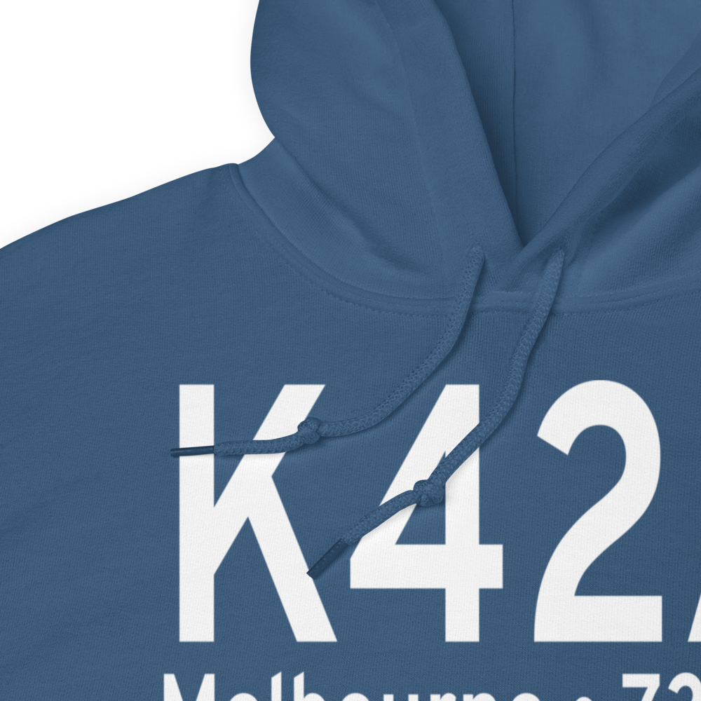 Melbourne Municipal John E Miller Field (K42A) ICAO Hoodie Sweatshirt 
