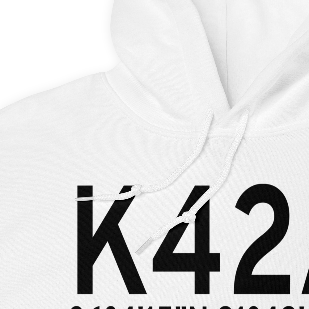 Melbourne Municipal John E Miller Field (K42A) ICAO Hoodie Sweatshirt 