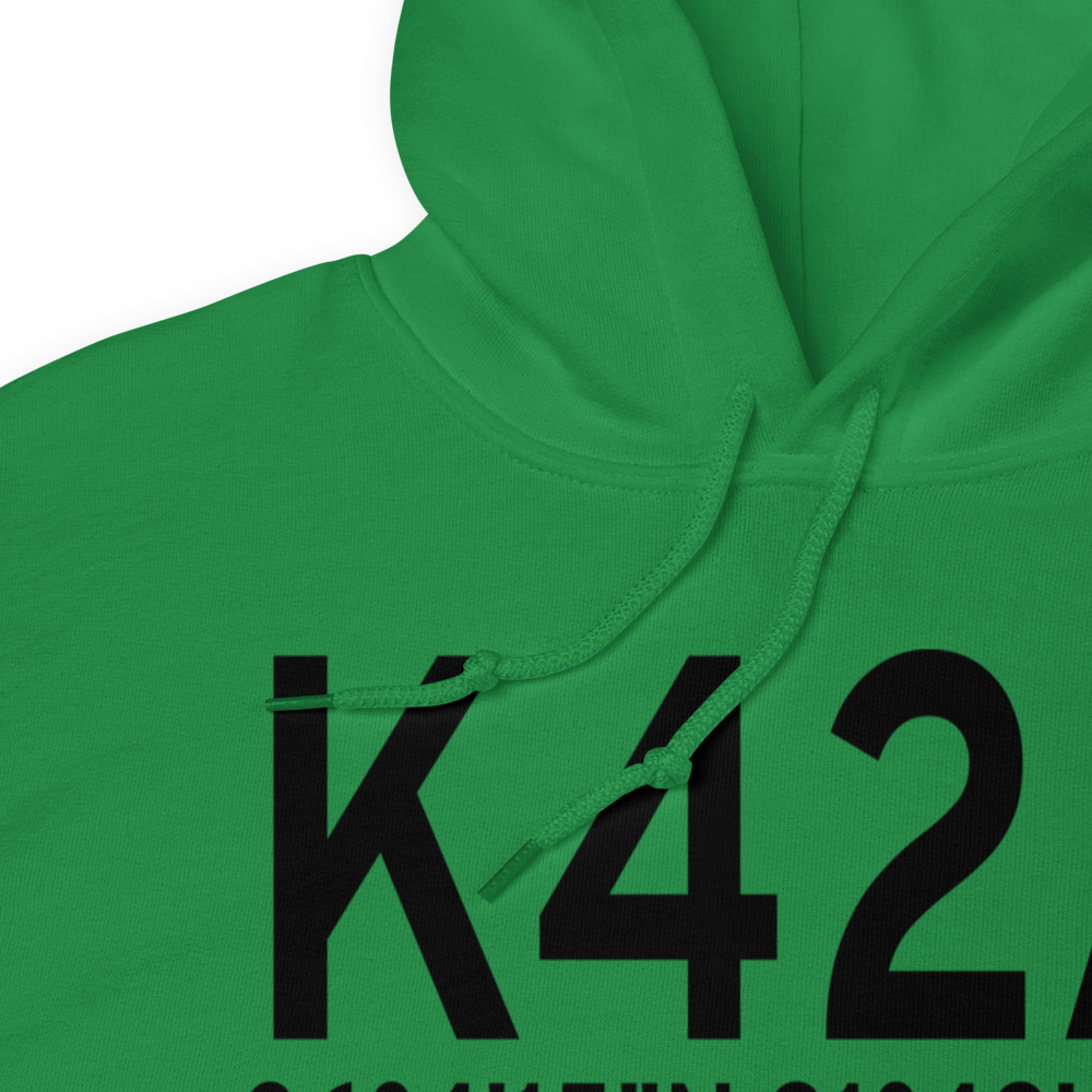 Melbourne Municipal John E Miller Field (K42A) ICAO Hoodie Sweatshirt 