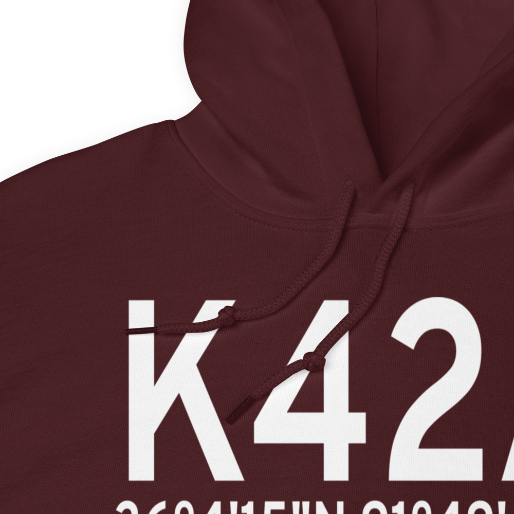 Melbourne Municipal John E Miller Field (K42A) ICAO Hoodie Sweatshirt 