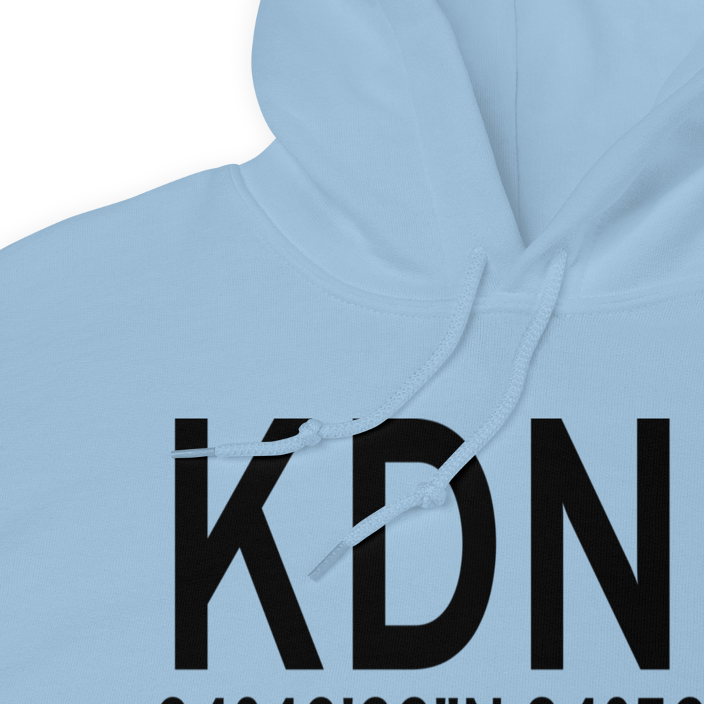 Dalton Municipal Airport (KDNN) ICAO Hoodie Sweatshirt 