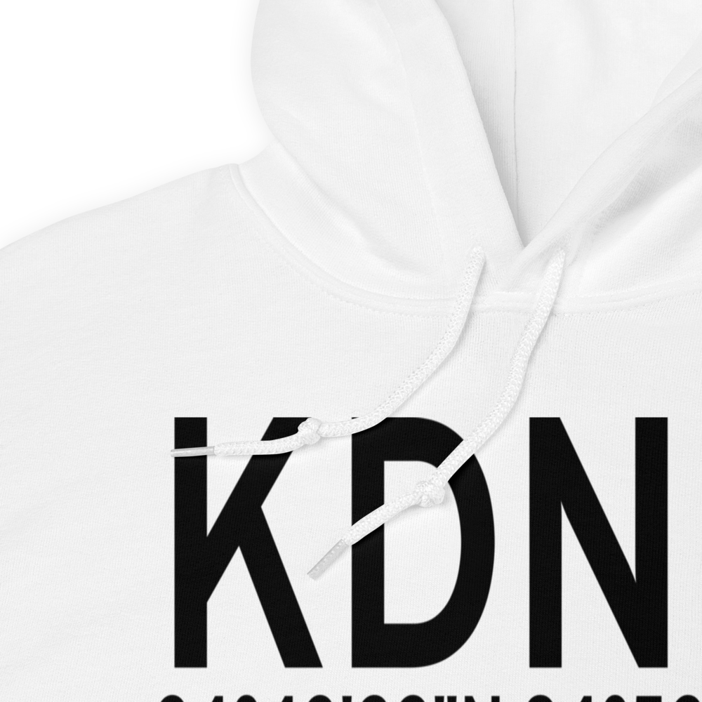 Dalton Municipal Airport (KDNN) ICAO Hoodie Sweatshirt 