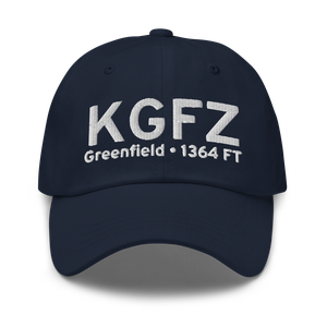 Greenfield Municipal Airport (KGFZ) ICAO Hat