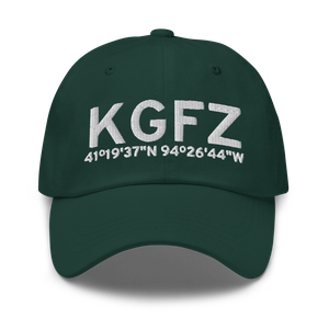Greenfield Municipal Airport (KGFZ) ICAO Hat