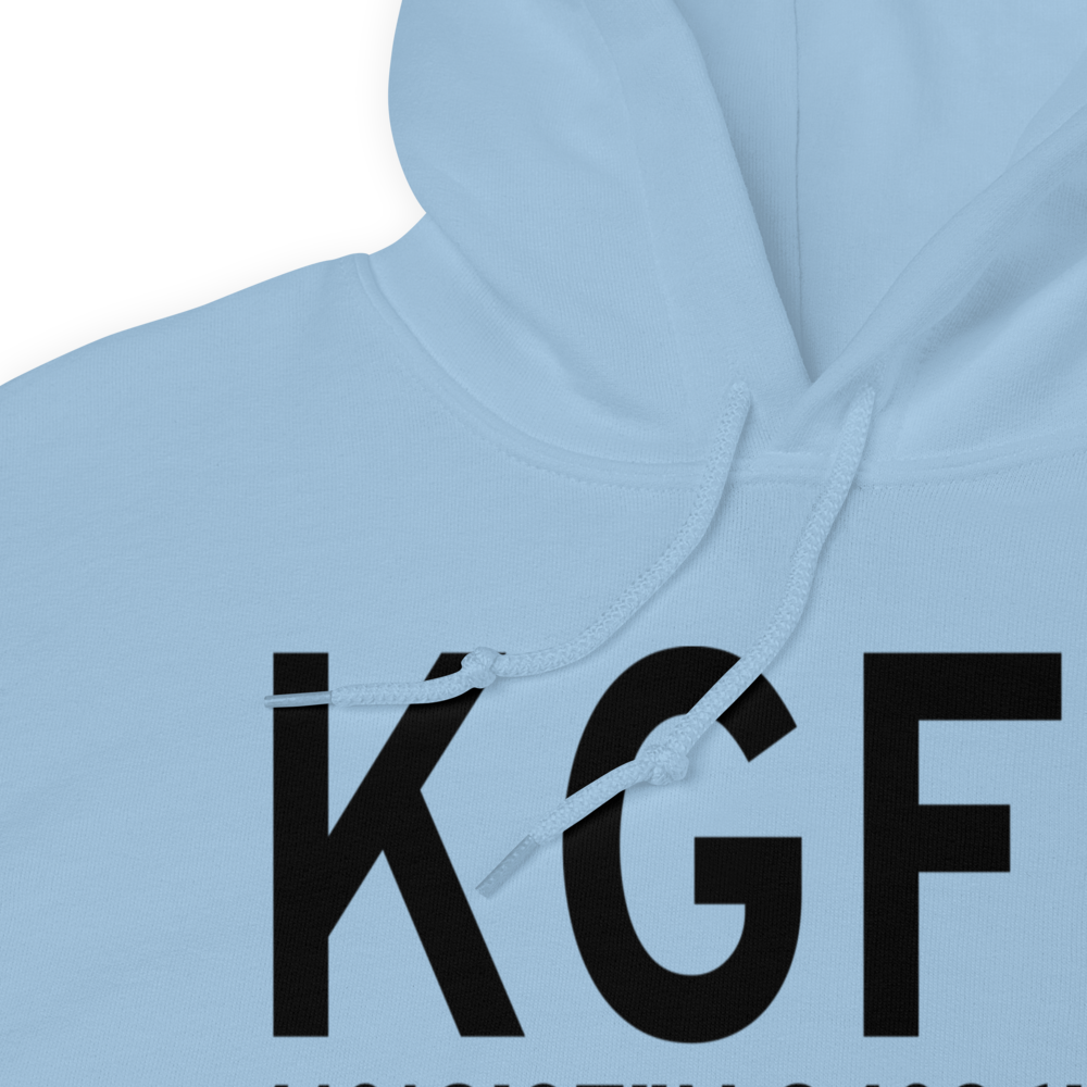 Greenfield Municipal Airport (KGFZ) ICAO Hoodie Sweatshirt 