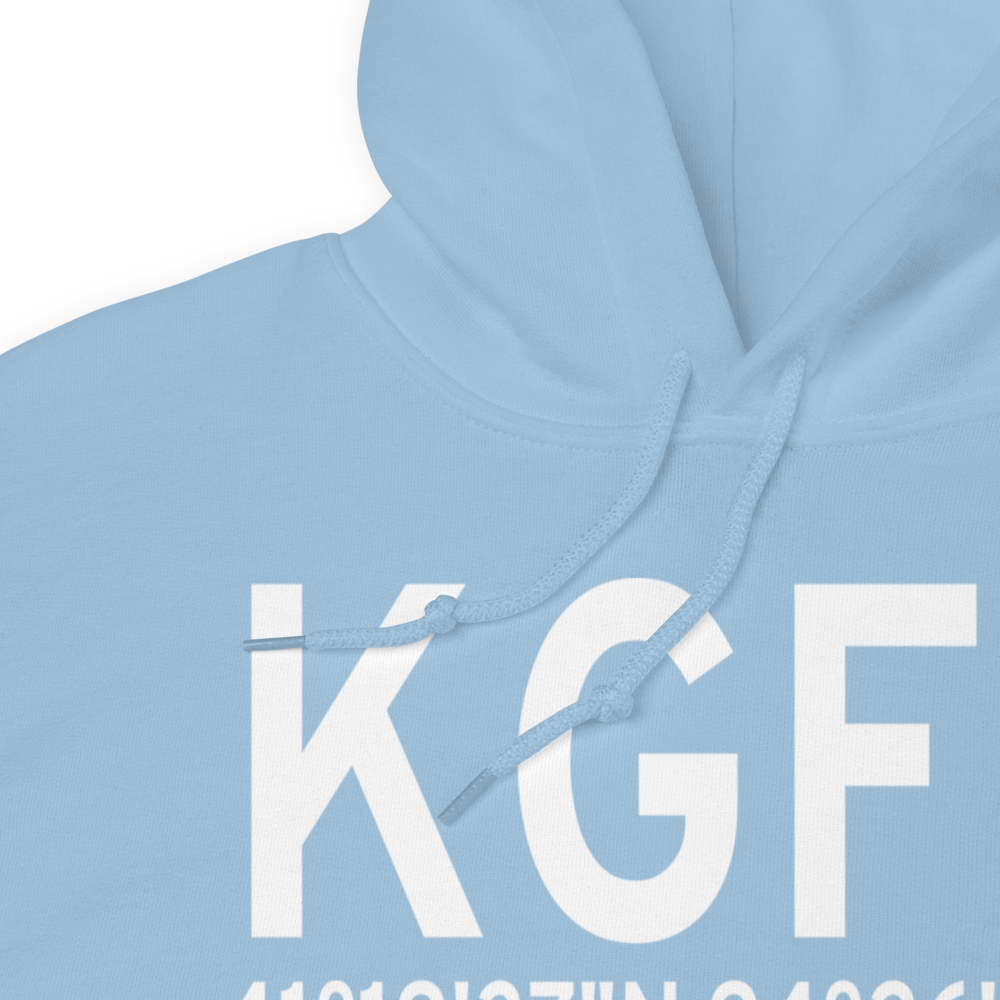 Greenfield Municipal Airport (KGFZ) ICAO Hoodie Sweatshirt 