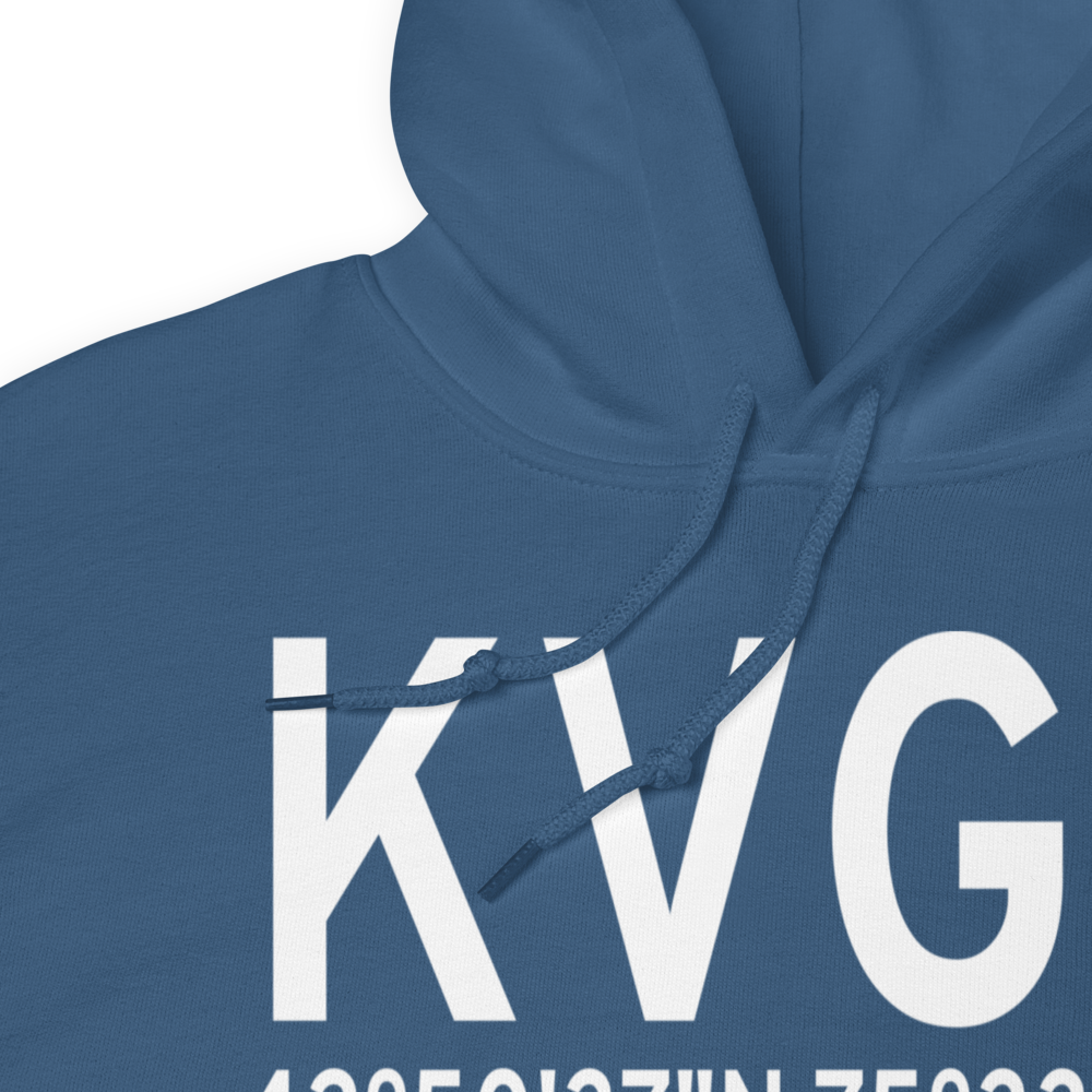 Hamilton Municipal Airport (KVGC) ICAO Hoodie Sweatshirt 