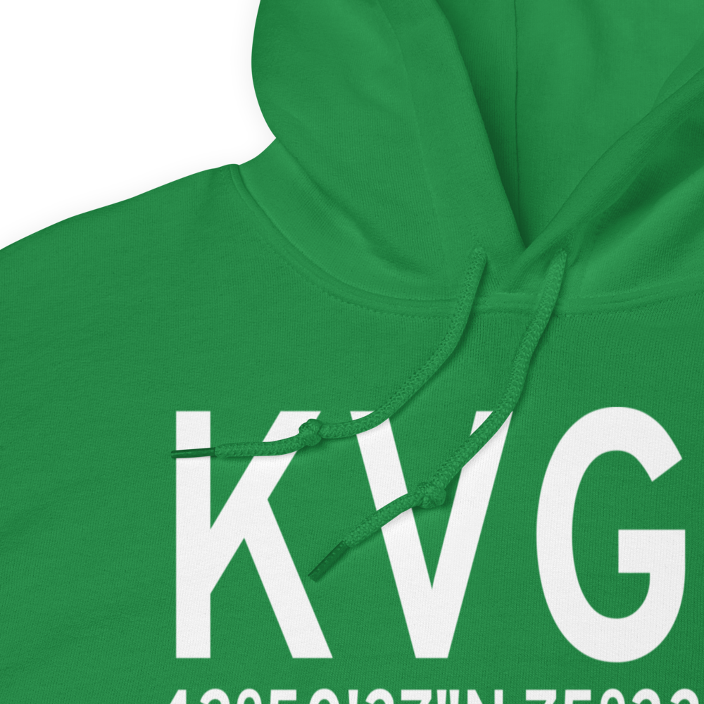 Hamilton Municipal Airport (KVGC) ICAO Hoodie Sweatshirt 