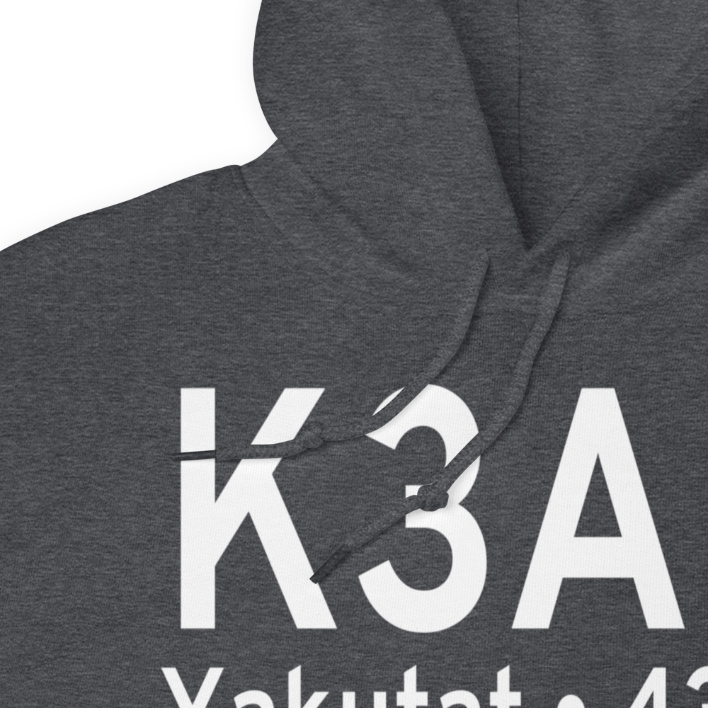 Dry Bay Airport (K3AK) ICAO Hoodie Sweatshirt 