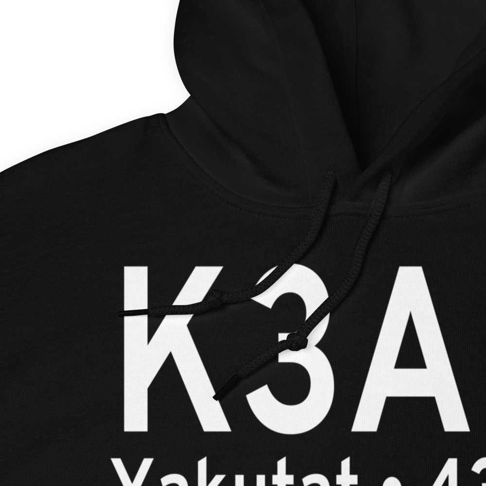 Dry Bay Airport (K3AK) ICAO Hoodie Sweatshirt 