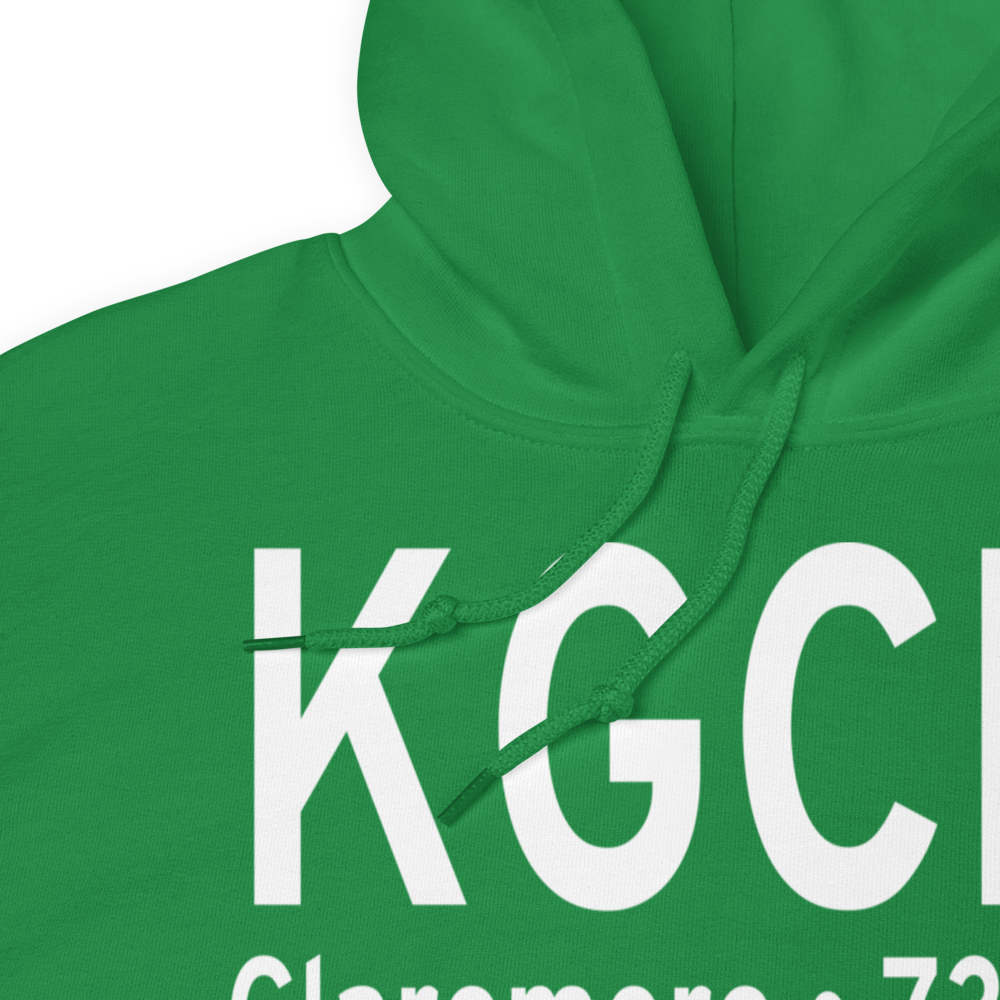 Claremore Regional Airport (KGCM) ICAO Hoodie Sweatshirt 