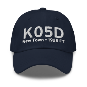 New Town Municipal Airport (K05D) ICAO Hat