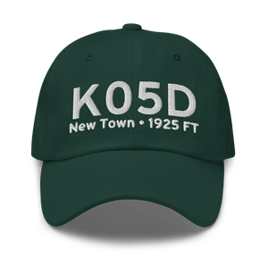 New Town Municipal Airport (K05D) ICAO Hat