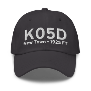 New Town Municipal Airport (K05D) ICAO Hat