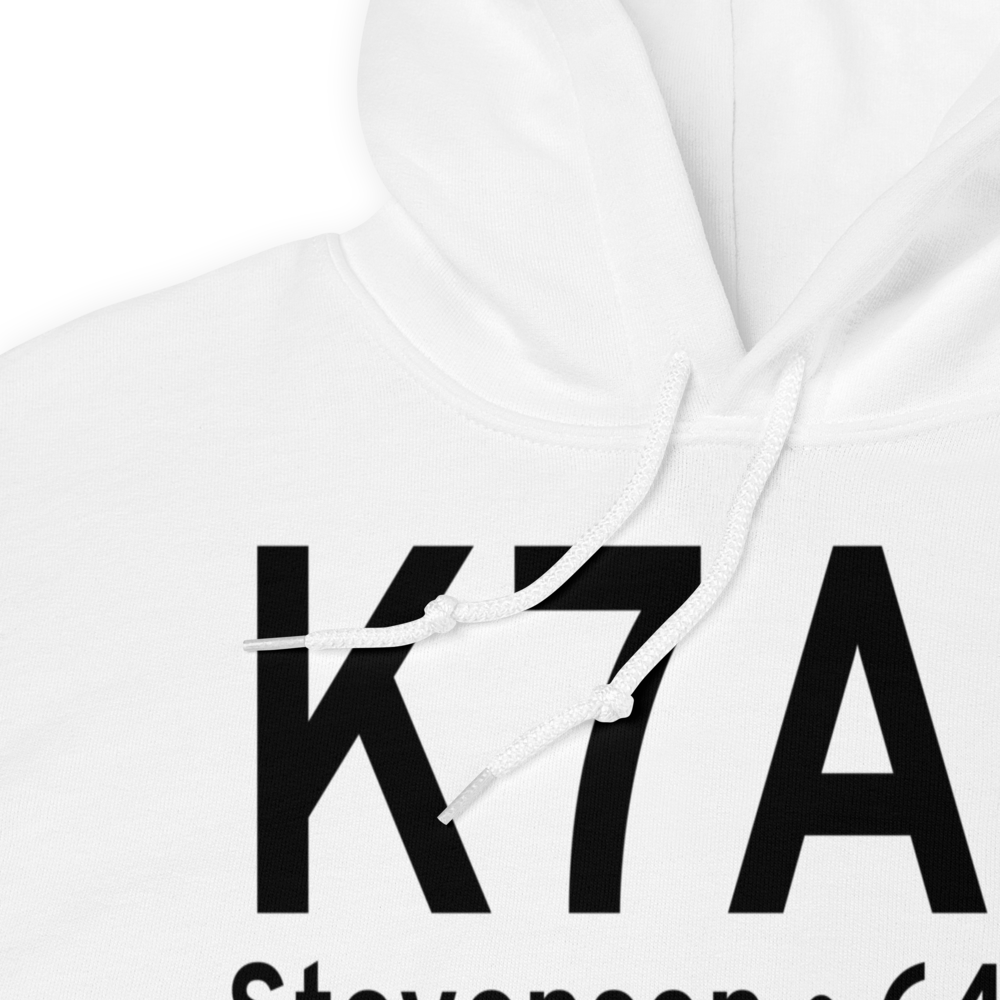 Stevenson Airport (K7A6) ICAO Hoodie Sweatshirt 