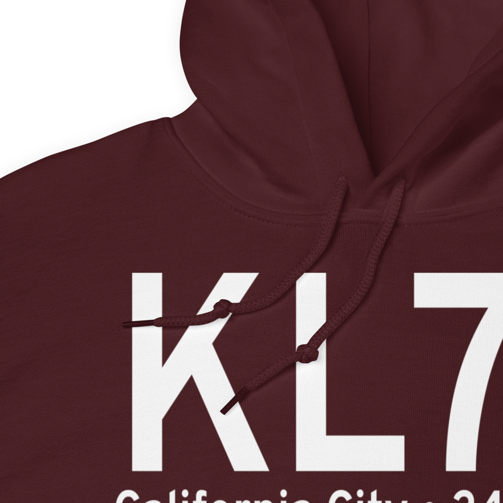 California City Municipal Airport (KL71) ICAO Hoodie Sweatshirt 