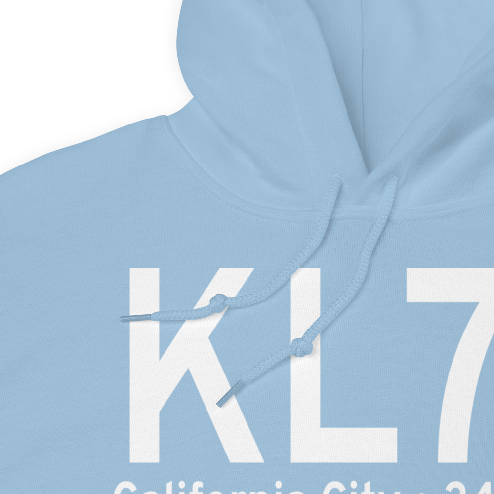 California City Municipal Airport (KL71) ICAO Hoodie Sweatshirt 