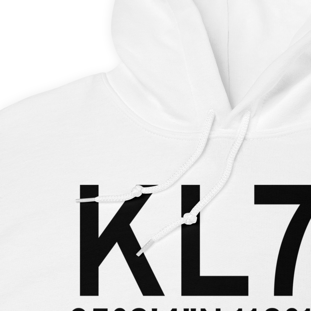 California City Municipal Airport (KL71) ICAO Hoodie Sweatshirt 