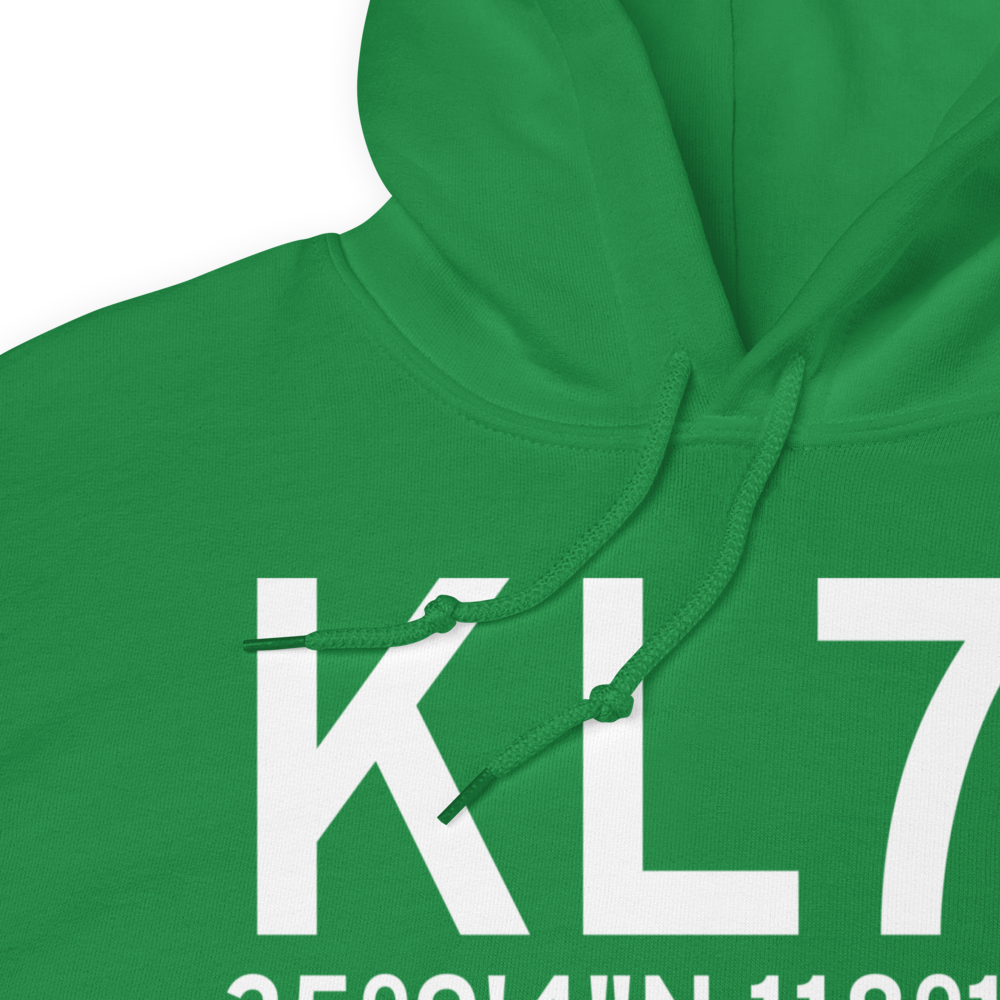 California City Municipal Airport (KL71) ICAO Hoodie Sweatshirt 