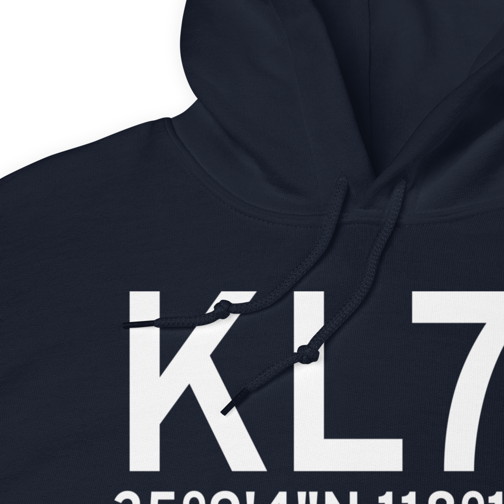 California City Municipal Airport (KL71) ICAO Hoodie Sweatshirt 